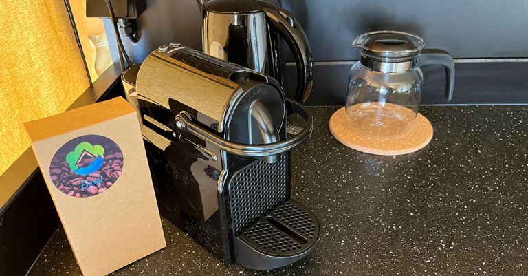 Küchenausstattung des Glampingzeltes 4 Personen - Waterherberg it Beaken