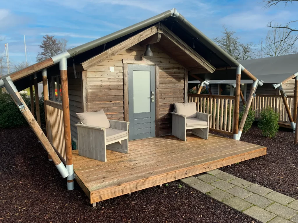 Außenansicht - Lodge 2 Personen - Waterherberg it Beaken