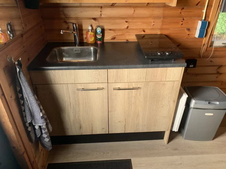 Küche - Lodge 2 Personen - Waterherberg es Beaken