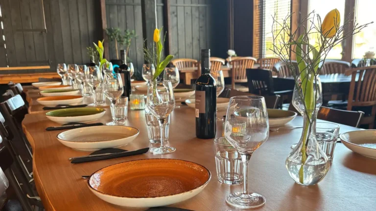 Restaurant aan het water in Friesland