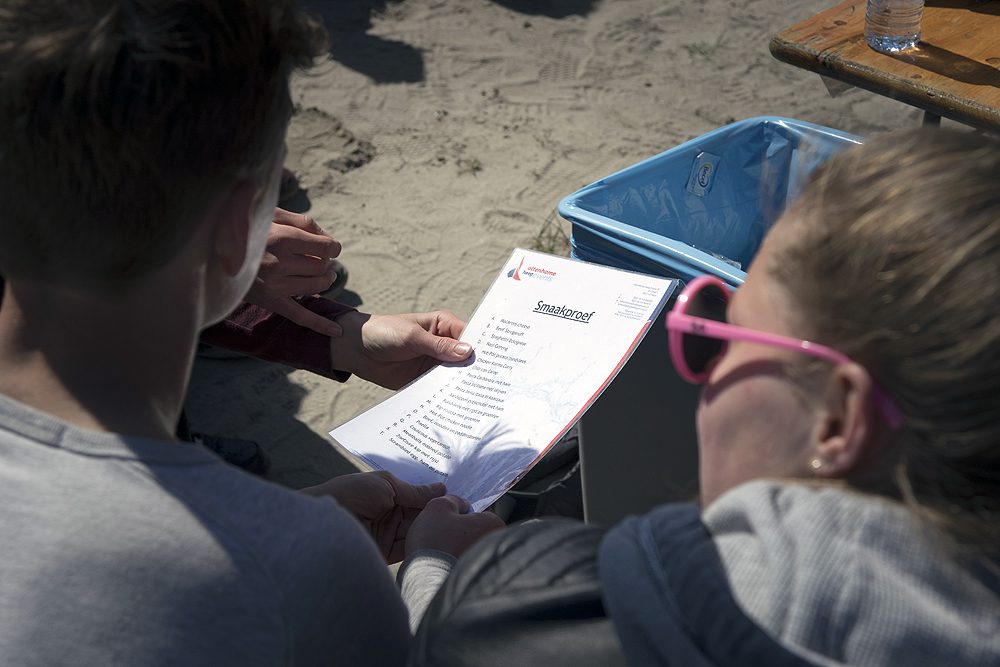 Geschmackstest der Expedition Heegermeer